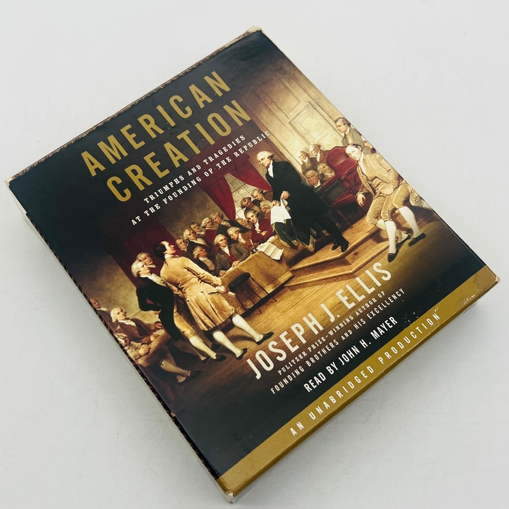 American Creation Joseph J Ellis Unabridged Audiobook 9 CD Set History 2007